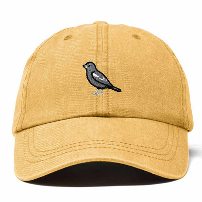 Dalix Lark Bunting Colorado Embroidered Bird Cotton Baseball Cap Dad Hat Mens Womens Outdoor Summer in Washed Gold