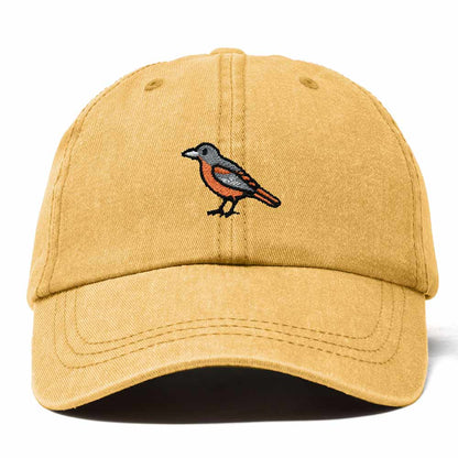 Dalix Oriole Maryland Embroidered Bird Cotton Baseball Cap Dad Hat Mens Womens Outdoor Summer in Washed Gold