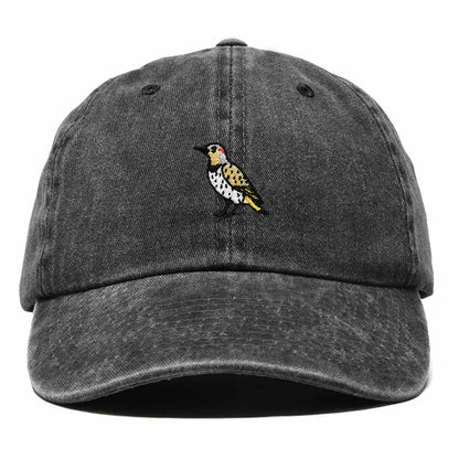 Dalix Yellowhammer Alabama Embroidered Bird Cotton Baseball Cap Dad Hat Mens Womens Outdoor Summer in Washed Black