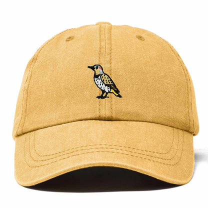 Dalix Yellowhammer Alabama Embroidered Bird Cotton Baseball Cap Dad Hat Mens Womens Outdoor Summer in Washed Gold