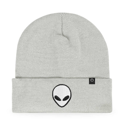 Dalix Alien Embroidered Beanie Hat Knit Cap Cold Weather Mens