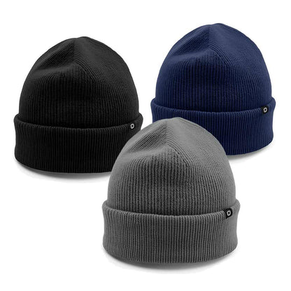Dalix Beanie (3 Pack) in Black, Asphalt Gray, and Navy Blue