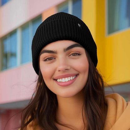 Dalix Beanie (3 Pack) in Black, Pink Camo, and White