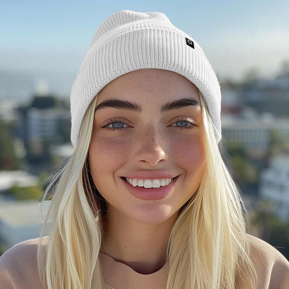 Dalix Beanie (3 Pack) in Black, Pink Camo, and White