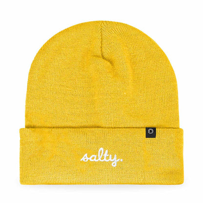 Dalix Salty Embroidered Beanie Warm Winter Knit Hat Women in Lavender