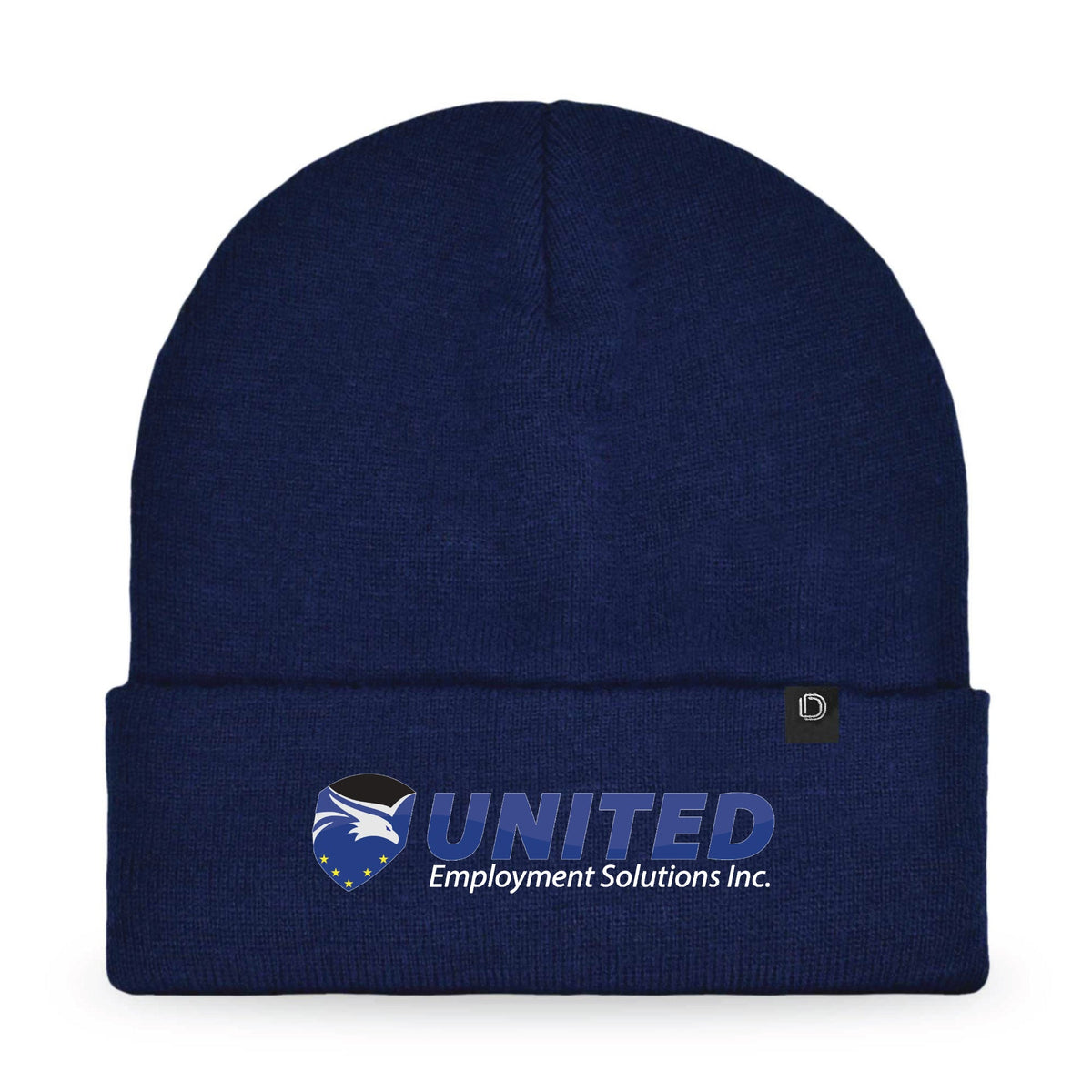 Dalix United Employment Solutions Embroidered Knit Beanie