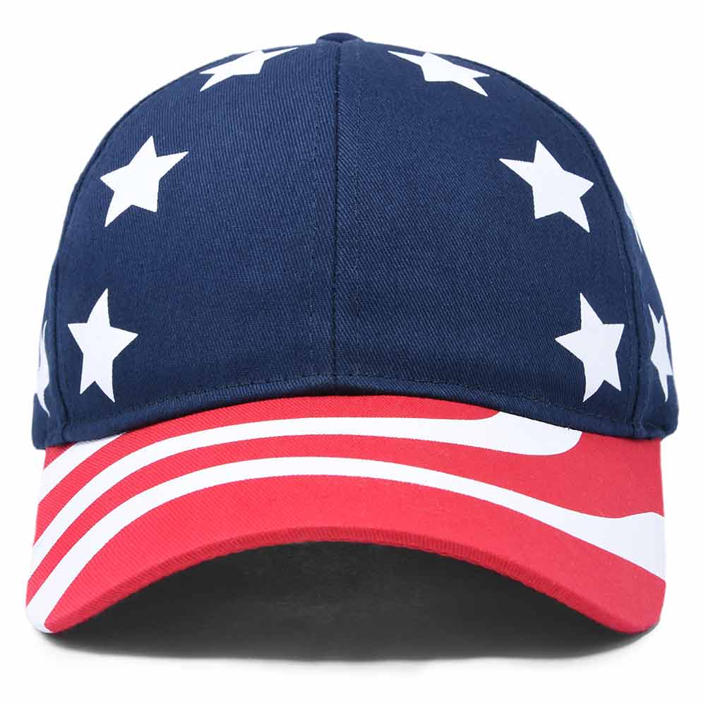 Dalix USA Stars and Stripes Cap