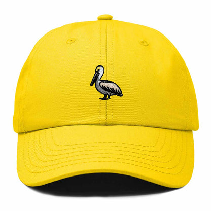 Dalix Brown Pelican Embroidered Bird Cotton Baseball Cap Dad Hat Mens Womens Outdoor Summer in Gold