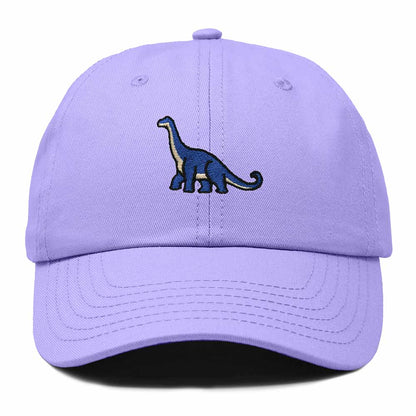 Dalix Brachiosaurus Embroidered Dinosaur Cotton Summer Outdoor Baseball Cap Dad Hat Mens in Lavender