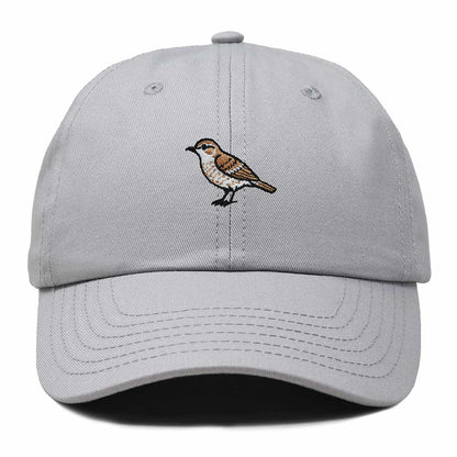 Dalix Cactus Wren Arizona Embroidered Bird Cotton Baseball Cap Dad Hat Mens Womens Outdoor Summer in Gray