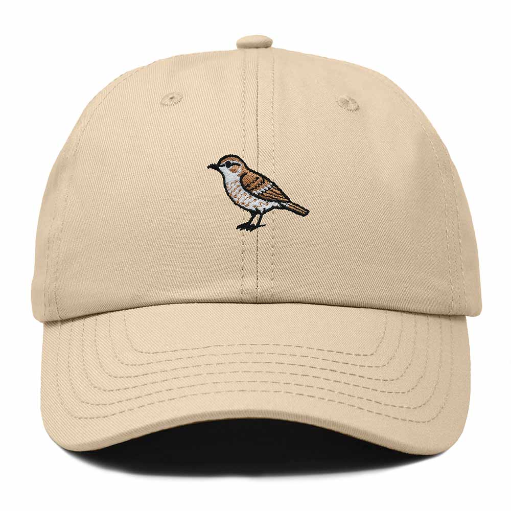 Dalix Cactus Wren Arizona Embroidered Bird Cotton Baseball Cap Dad Hat Mens Womens Outdoor Summer in Khaki