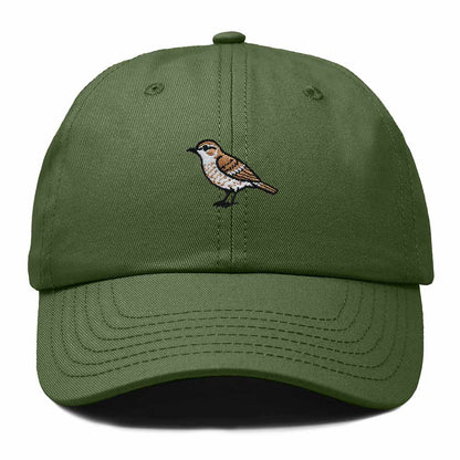 Dalix Cactus Wren Arizona Embroidered Bird Cotton Baseball Cap Dad Hat Mens Womens Outdoor Summer in Olive