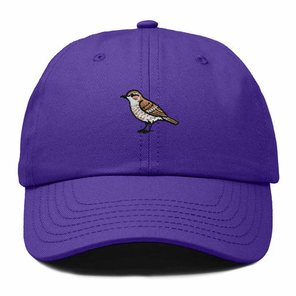 Dalix Cactus Wren Arizona Embroidered Bird Cotton Baseball Cap Dad Hat Mens Womens Outdoor Summer in Purple