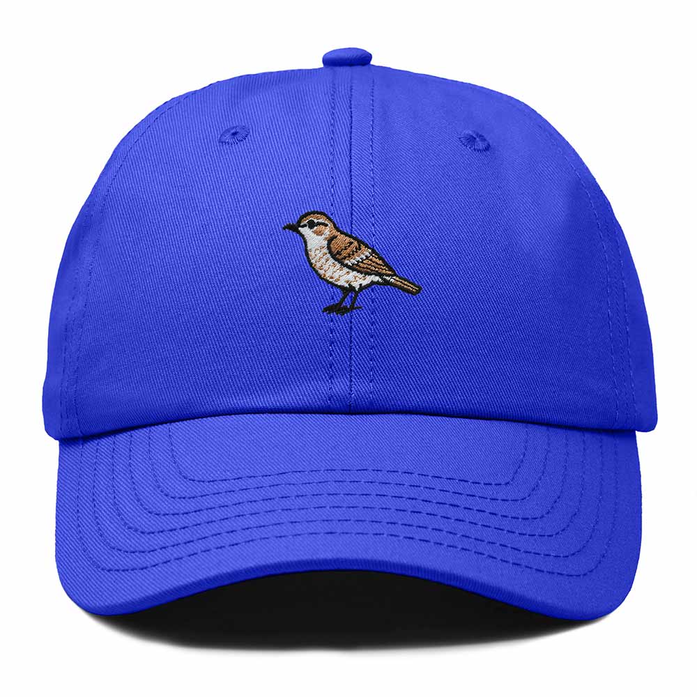 Dalix Cactus Wren Arizona Embroidered Bird Cotton Baseball Cap Dad Hat Mens Womens Outdoor Summer in Royal Blue