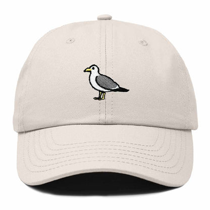 Dalix California Gull Utah Embroidered Bird Cotton Baseball Cap Dad Hat Mens Womens Outdoor Summer in Beige