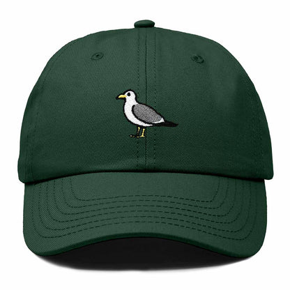Dalix California Gull Utah Embroidered Bird Cotton Baseball Cap Dad Hat Mens Womens Outdoor Summer in Dark Green