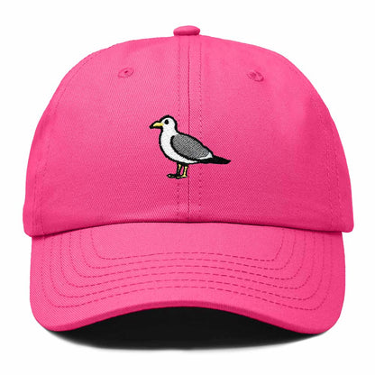 Dalix California Gull Utah Embroidered Bird Cotton Baseball Cap Dad Hat Mens Womens Outdoor Summer in Hot Pink