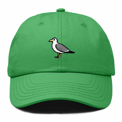 Dalix California Gull Utah Embroidered Bird Cotton Baseball Cap Dad Hat Mens Womens Outdoor Summer in Kelly Green