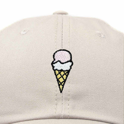 Dalix Donut Embroidered Mens Cotton Dad Hat Baseball Cap