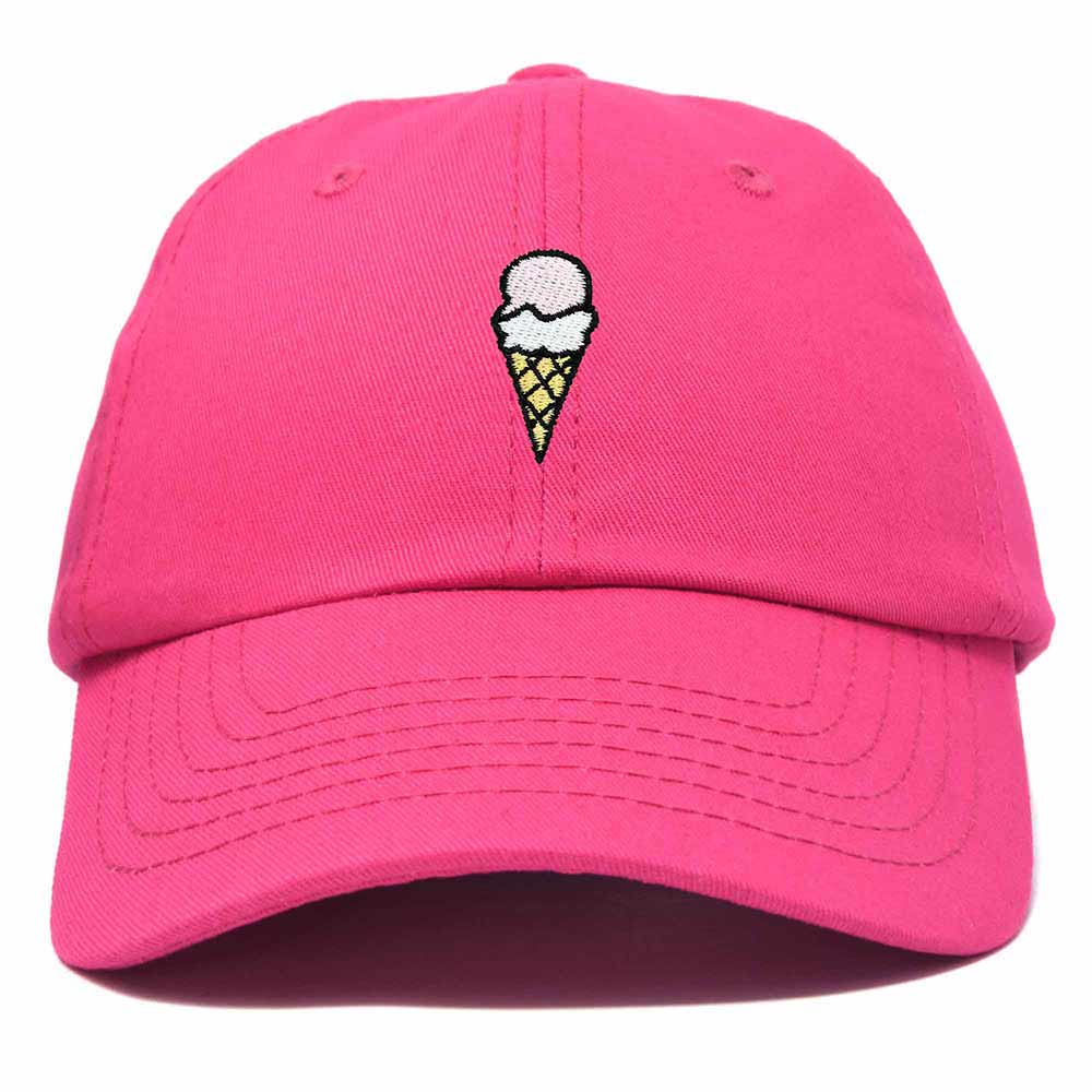 Dalix Donut Embroidered Mens Cotton Dad Hat Baseball Cap