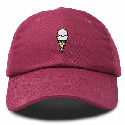 Dalix Donut Embroidered Mens Cotton Dad Hat Baseball Cap