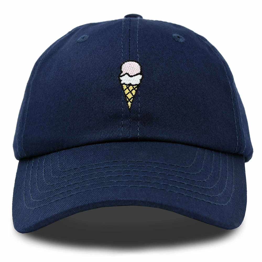 Dalix Donut Embroidered Mens Cotton Dad Hat Baseball Cap