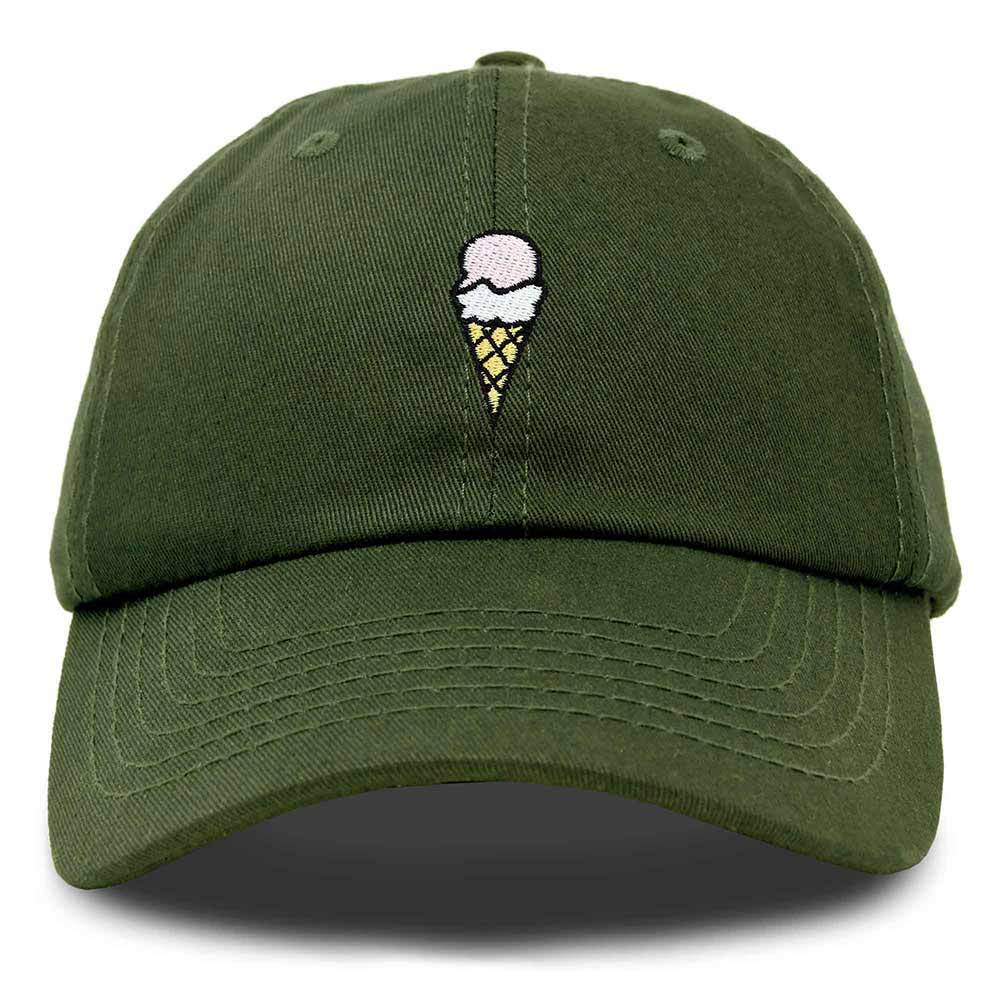Dalix Donut Embroidered Mens Cotton Dad Hat Baseball Cap