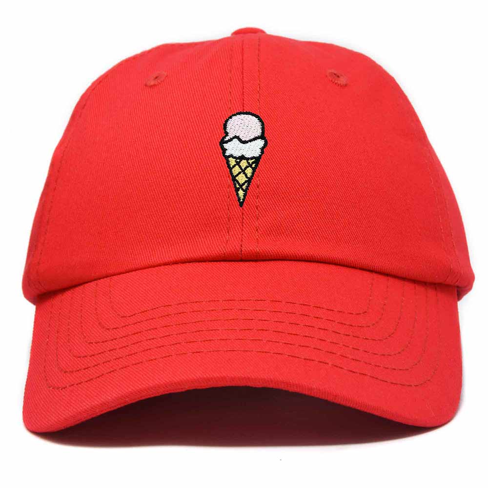 Dalix Donut Embroidered Mens Cotton Dad Hat Baseball Cap