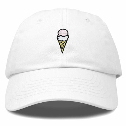 Dalix Donut Embroidered Mens Cotton Dad Hat Baseball Cap