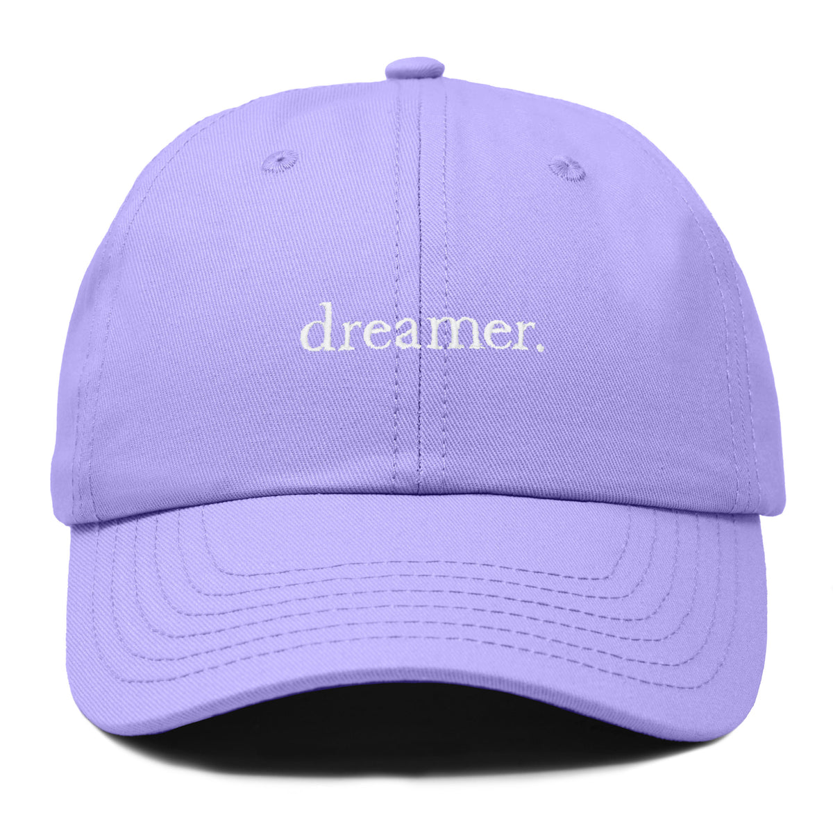 Dalix Dreamer Cotton Dad Cap — Lavender