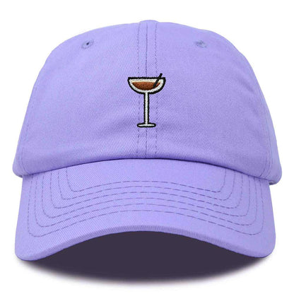 Dalix Coffee Martini Embroidered Cap Cotton Baseball Cute Cool Dad Hat Womens in Lavender
