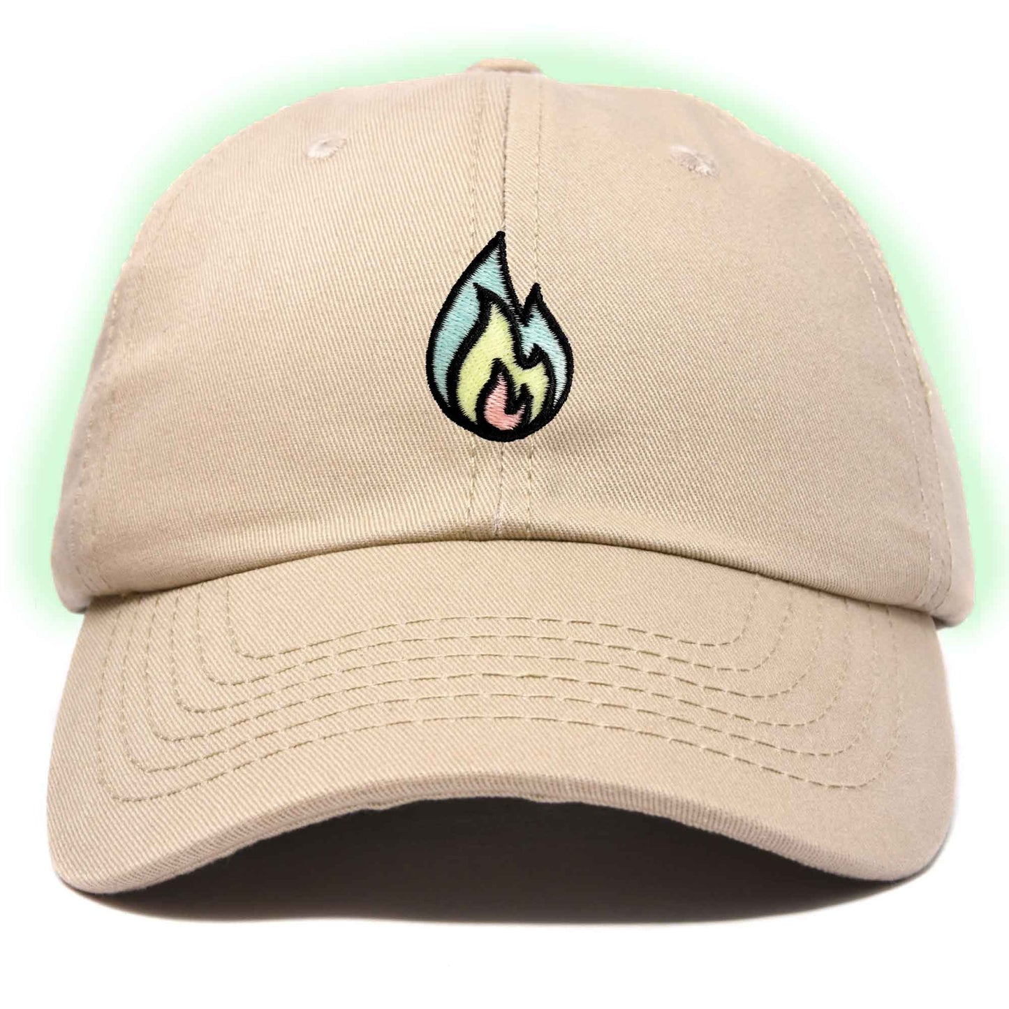 Dalix Fire Hat (Glow in the Dark)