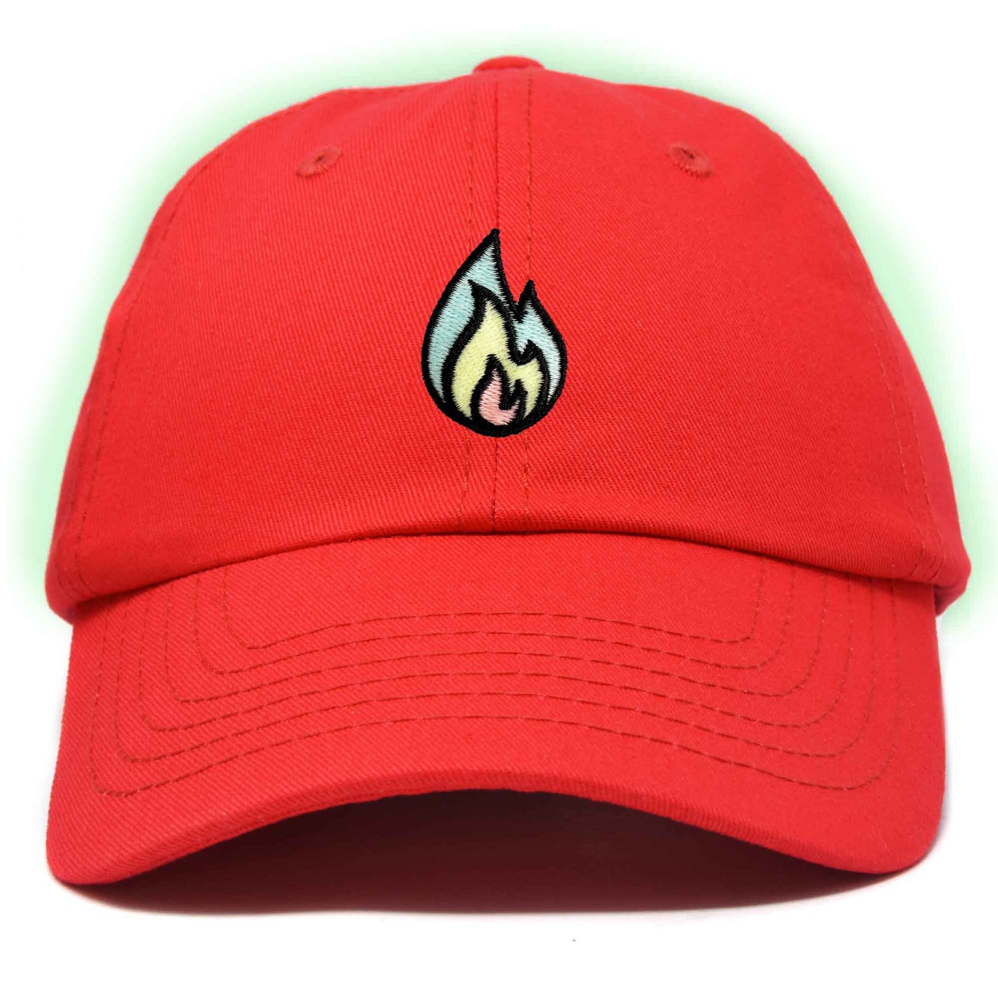 Dalix Fire Hat (Glow in the Dark)