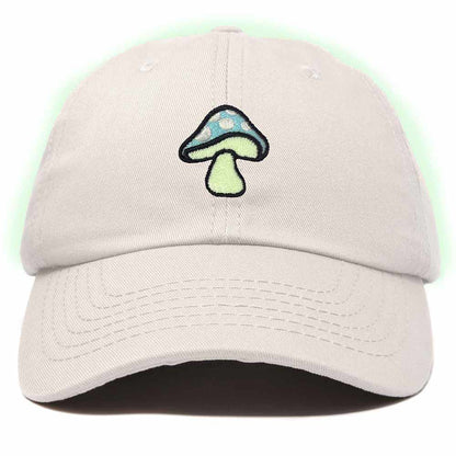 Dalix Mushroom Embroidered Fungi Magic Dad Hat Cotton Baseball Cap Adjustable Mens