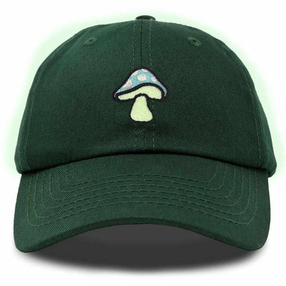 Dalix Mushroom Embroidered Fungi Magic Dad Hat Cotton Baseball Cap Adjustable Mens