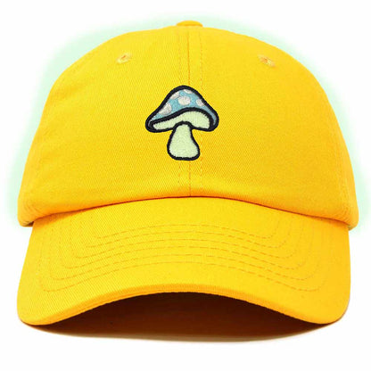 Dalix Mushroom Embroidered Fungi Magic Dad Hat Cotton Baseball Cap Adjustable Mens