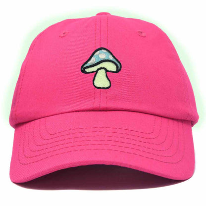 Dalix Mushroom Embroidered Fungi Magic Dad Hat Cotton Baseball Cap Adjustable Mens
