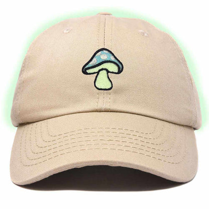 Dalix Mushroom Embroidered Fungi Magic Dad Hat Cotton Baseball Cap Adjustable Mens