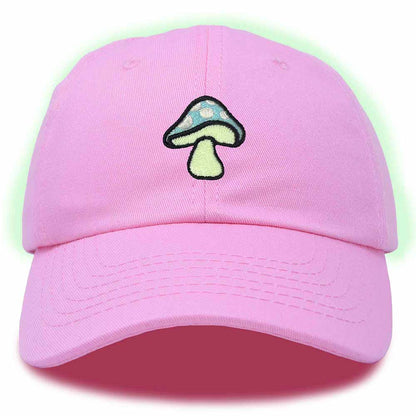 Dalix Mushroom Embroidered Fungi Magic Dad Hat Cotton Baseball Cap Adjustable Mens