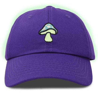 Dalix Mushroom Embroidered Fungi Magic Dad Hat Cotton Baseball Cap Adjustable Mens