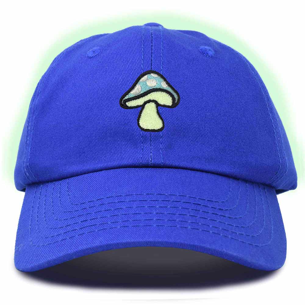 Dalix Mushroom Embroidered Fungi Magic Dad Hat Cotton Baseball Cap Adjustable Mens