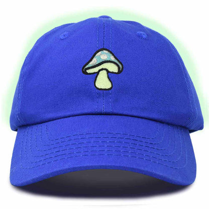 Dalix Mushroom Embroidered Fungi Magic Dad Hat Cotton Baseball Cap Adjustable Mens