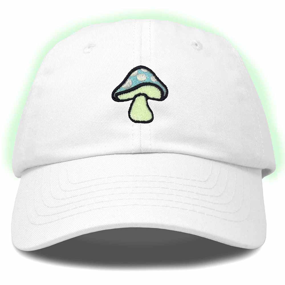 Dalix Mushroom Embroidered Fungi Magic Dad Hat Cotton Baseball Cap Adjustable Mens