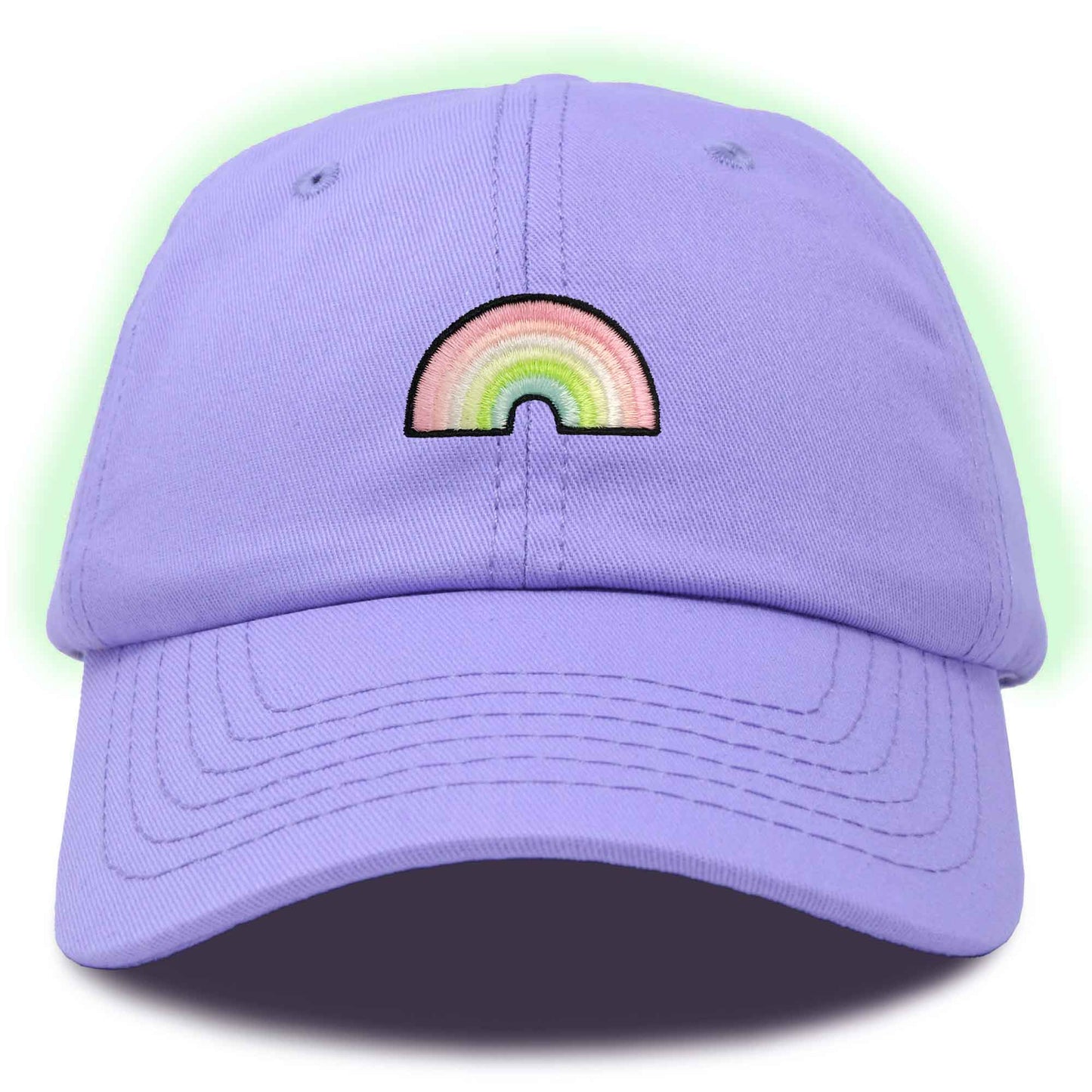 Dalix Rainbow Hat (Glow in the Dark)