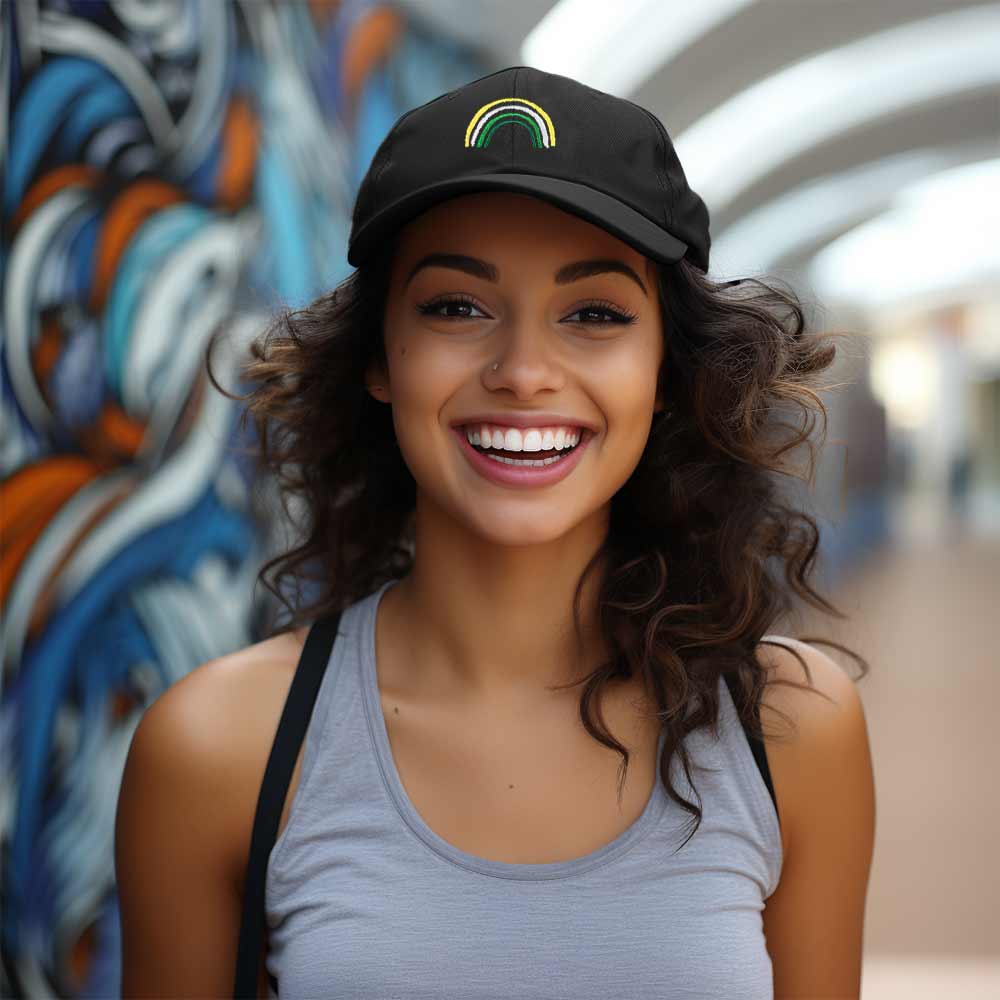 Dalix St. Patricks Rainbow Hat