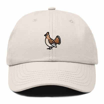 Dalix Ruffed Grouse Pennsylvania Embroidered Bird Cotton Baseball Cap Dad Hat Mens Womens Outdoor Summer in Beige