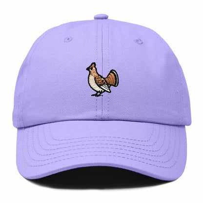 Dalix Ruffed Grouse Pennsylvania Embroidered Bird Cotton Baseball Cap Dad Hat Mens Womens Outdoor Summer in Lavender