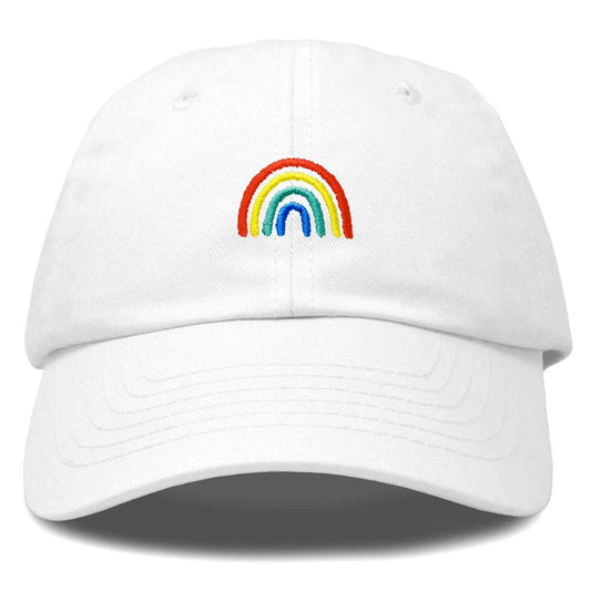 Dalix Hand Drawn Rainbow Cap