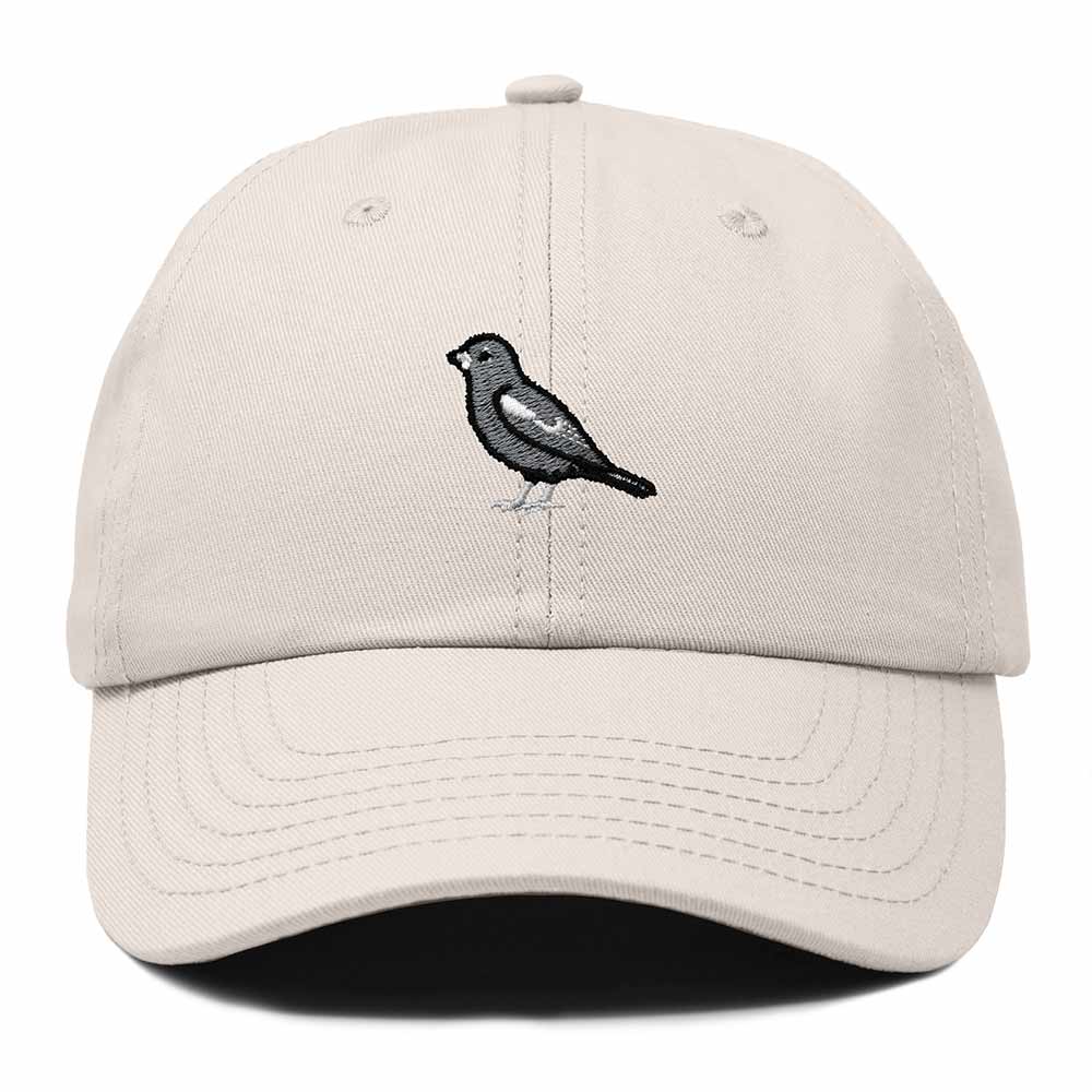 Dalix Lark Bunting Colorado Embroidered Bird Cotton Baseball Cap Dad Hat Mens Womens Outdoor Summer in Beige