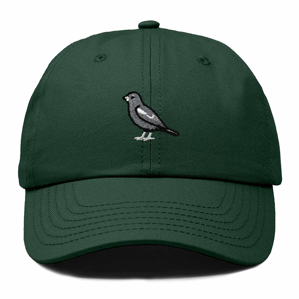 Dalix Lark Bunting Colorado Embroidered Bird Cotton Baseball Cap Dad Hat Mens Womens Outdoor Summer in Dark Green
